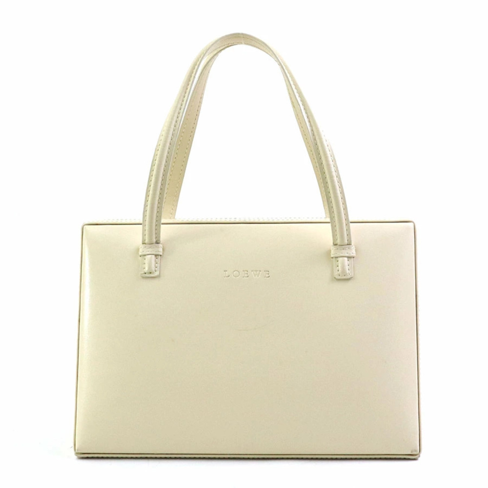 Loewe 2way Handbag leather off white